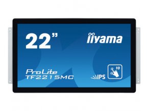 22" iiyama TF2215MC-B2: IPS, FullHD, capacitive, 10P, 350cd/m2, VGA, DP, HDMi, černý