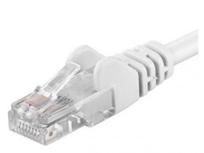 Patch kabel UTP RJ45-RJ45 level CAT6, 5m, bílá