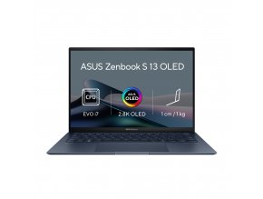 ASUS Zenbook S 13 OLED/UX5304/U7-155U/13,3"/2880x1800/16GB/1TB SSD/4C-iGPU/W11H/Blue/2R
