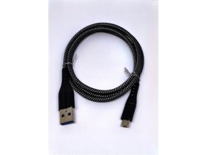 Crono kabel USB 2.0 - microUSB 1m, carbon premium