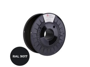 Tisková struna (filament) C-TECH PREMIUM LINE, ASA, dopravní černá, RAL9017, 1,75mm, 1kg