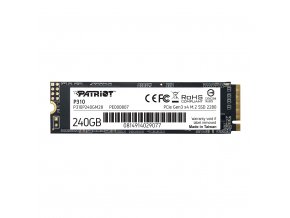 PATRIOT P310/240GB/SSD/M.2 NVMe/3R