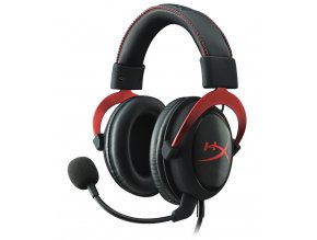 HP HyperX Cloud II - Pro herní headset červený