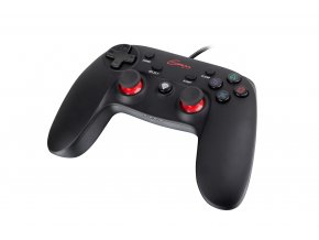 Drátový gamepad Genesis P65, pro PS3/PC, vibrace