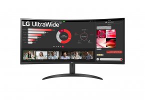 LG/34WR50QC-B/34"/VA/3440x1440/100Hz/5ms/Black/2R