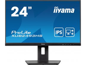 iiyama ProLite/XUB2493HS-B6/23,8"/IPS/FHD/100Hz/0,5ms/Black/3R