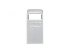 Kingston DataTraveler Micro/256GB/USB 3.2/USB-A/Stříbrná