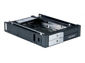 AKASA Lokstor M21 - 2 x 2,5" HDD rack do 3,5"
