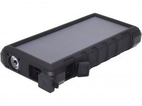 Sandberg přenosný zdroj USB 24000 mAh, Outdoor Solar powerbank, pro chytré telefony, černý