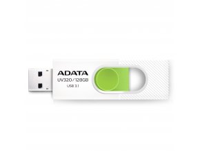 ADATA UV320/128GB/USB 3.2/USB-A/Bílá