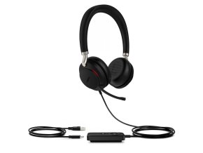 UH38 Dual UC -BAT/Stereo/ANC/USB/Drát/BT/Bezdrát/Černá