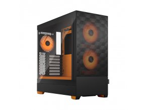 Fractal Design Pop Air RGB Orange Core TG Clear Tint