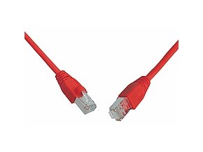 SOLARIX patch kabel CAT5E SFTP PVC 10m červený
