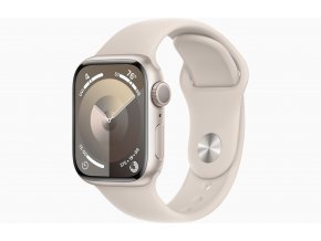 Apple Watch S9/45mm/Starlight/Sport Band/Starlight/-M/L
