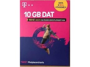 T-Mobile SIM Twist s Námi 10GB