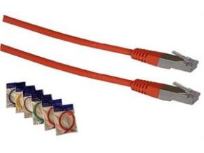 ftp patch cord cat 5e 1m oranzovy i528 s