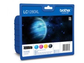 LC-1280XLVALBP (inkoust multipack-černá+tři barvy)