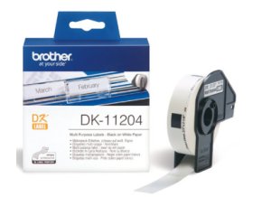 DK-11204 (papírové / univerzální štítek - 400 ks)