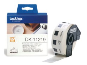 DK-11219 (papírové / kulaté, průměr 12 mm -1200ks)