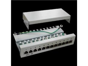 Patch panel Box 12-port Cat5E STP na zed´