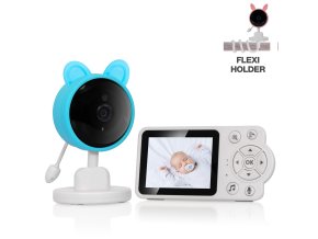 EVOLVEO Baby Monitor N3, dětská videochůvička, modrá