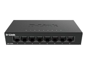 D-Link DGS-108GL Kovový 8-portový Gigabit stolní switch