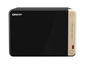 QNAP TS-664-8G (4core 2,9GHz, 8GB RAM, 6xSATA, 2x M.2 NVMe slot, 1xPCIe, 1xHDMI 4K, 2x2,5GbE, 4xUSB)