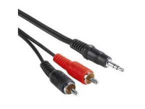 PremiumCord Kabel Jack 3.5mm-2xCINCH M/M 10m