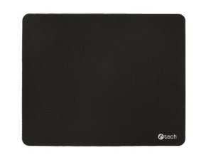 Podložka pod myš C-TECH MP-03BK, textilní, 220x180mm, černá