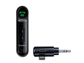 Baseus bluetoooth audio adaptér Qiyin černý