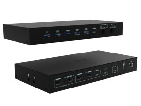 i-tec USB-C KVM Docking station for 3 Hosts, Dual Display, 2x Power Delivery (1x 92W/2x 65W)