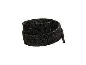 Oboustranný suchý zip Solarix,šířka 10mm,25m,černý
