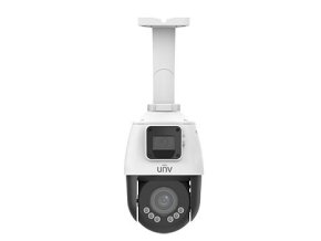 Uniview IPC9312LFW-AF28-2X4, 2x 2Mpix IP duální PTZ kamera, Zoom 4x (106.6-30.6°),  IR 50m