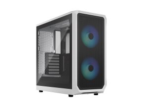 Fractal Design Focus 2 RGB White TG Clear Tint/Midi Tower/Transpar./Černá a bílá