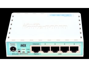 Mikrotik RB750Gr3, hEX, 256MB RAM, 880MHz, 5xGigabitLAN, L4