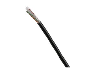 DATACOM UTP drát CAT6  PE  500m box černý OUTDOOR