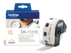 DK-11218 (papírové / kulaté, průměr 24 mm -1000ks)