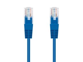 kabel c tech patchcord cat5e utp modry 0 25m i3799 s