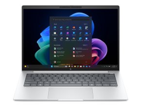 Machu Lapaz CS 14N Elitebook GlacierSilver Catalog Win11 WhiteBG FrontOpen 3229201