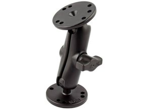 RAM sestava - střední rameno se dvěmi kulatými základnami 2,5" a kulovým kloubem 1"