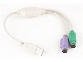 GEMBIRD Kabel adapter USB-2xPS/2 30 cm