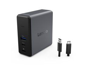 14 65W USB C Travel Dock Hero view with cable s 20 s