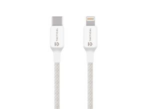 Tactical Stitch Thread Cable USB-C/Lightning 1m White