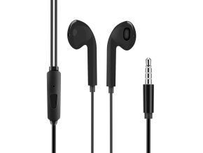 OBAL:ME Drátová Sluchátka 3.5mm Jack Black