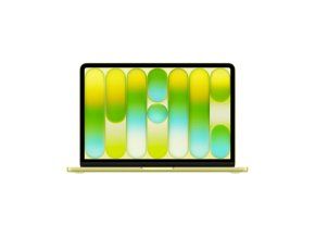 MacBook Neo yellow front