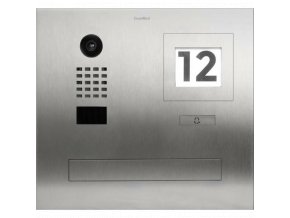D2101FPBI, Video Door Station flush mounted postbox,1 button