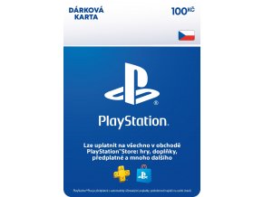 ESD CZ - PlayStation Store el. peněženka - 100 Kč