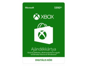 ESD XBOX - Dárková karta Xbox 5990 HUF