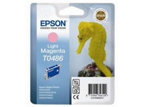 EPSON Ink ctrg Light Magenta RX500/RX600/R300/R200  T0486