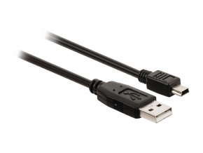 valueline kabel usb a b mini 5pinu cerny 3m i146110